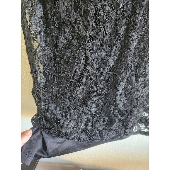 Nwt Cklass Lace Floral Embordered Mini Dress M - Picture 7 of 9